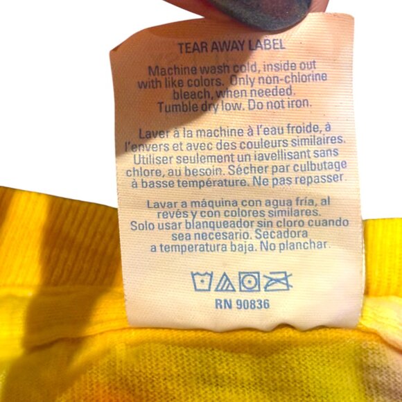 Hershey's Reese's peanut butter cup Nom Nom Nom tie dye t-shirt kid's youth XS - Picture 6 of 8